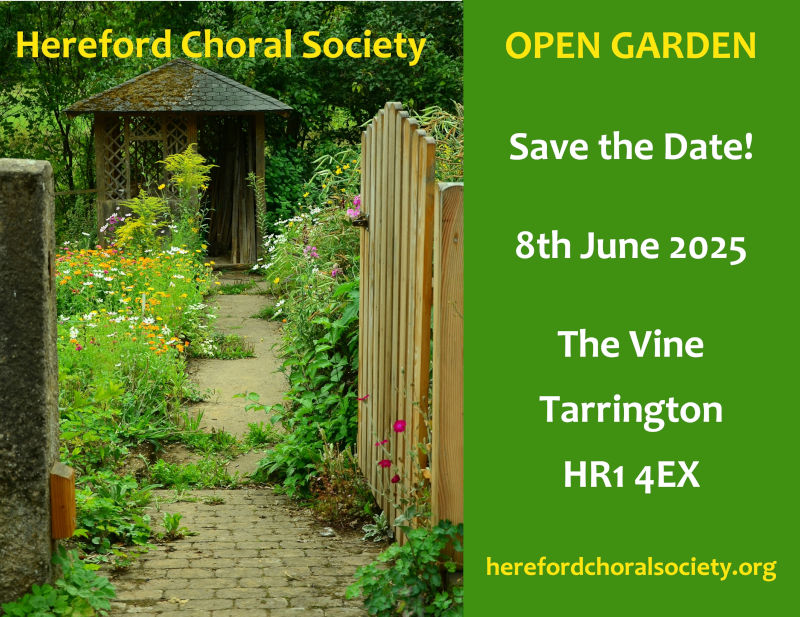 Open Garden, The Vine, Tarrington - 8th June 2025